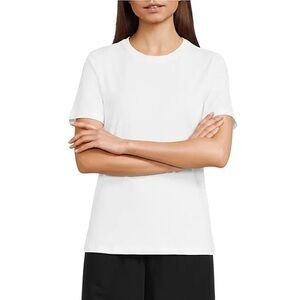 New with tags! Le’ AL.X Organic Cotton Knit Crew Neck Short Sleeve Tee Shirt